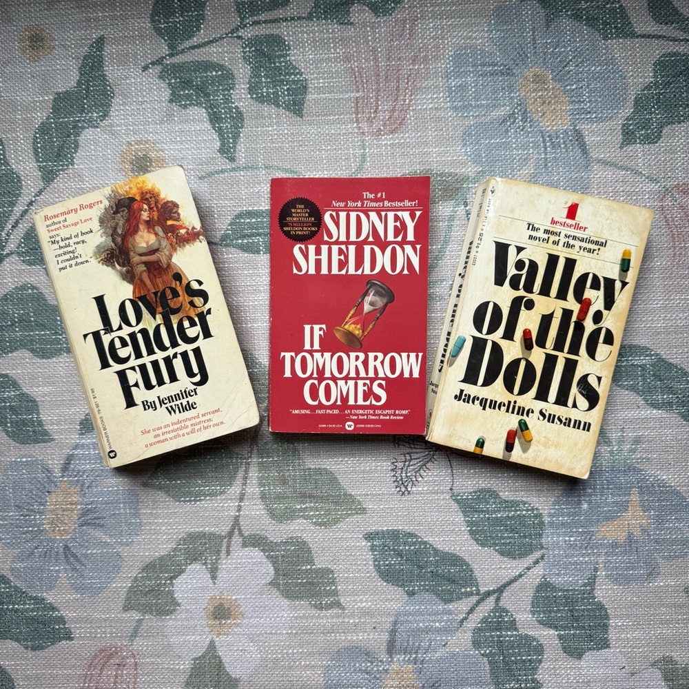 Set of Three Vintage Novels